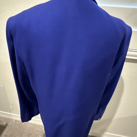 Beautiful Vintage Royal Blue Liz Claiborne Blazer - Picture 4 of 6
